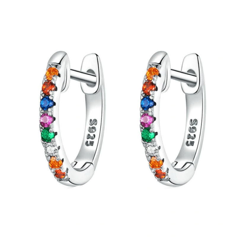 Hoop Cubic Zirconia Hoop Earrings