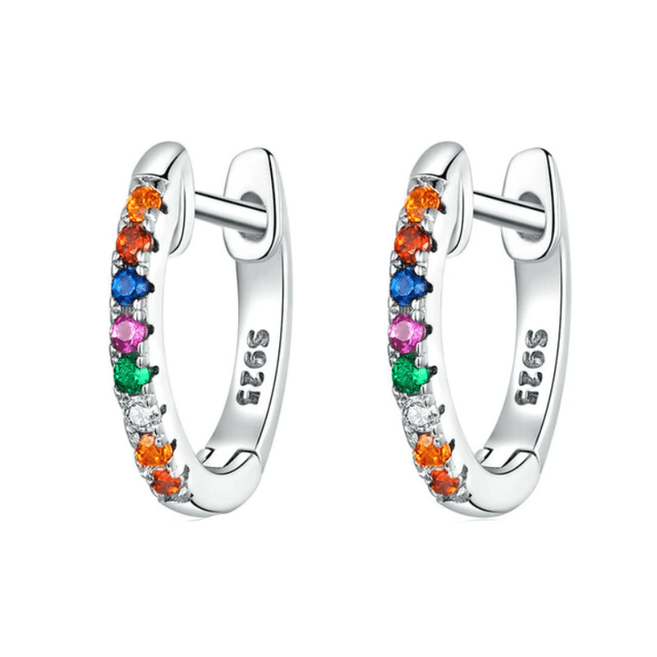 Hoop Cubic Zirconia Hoop Earrings