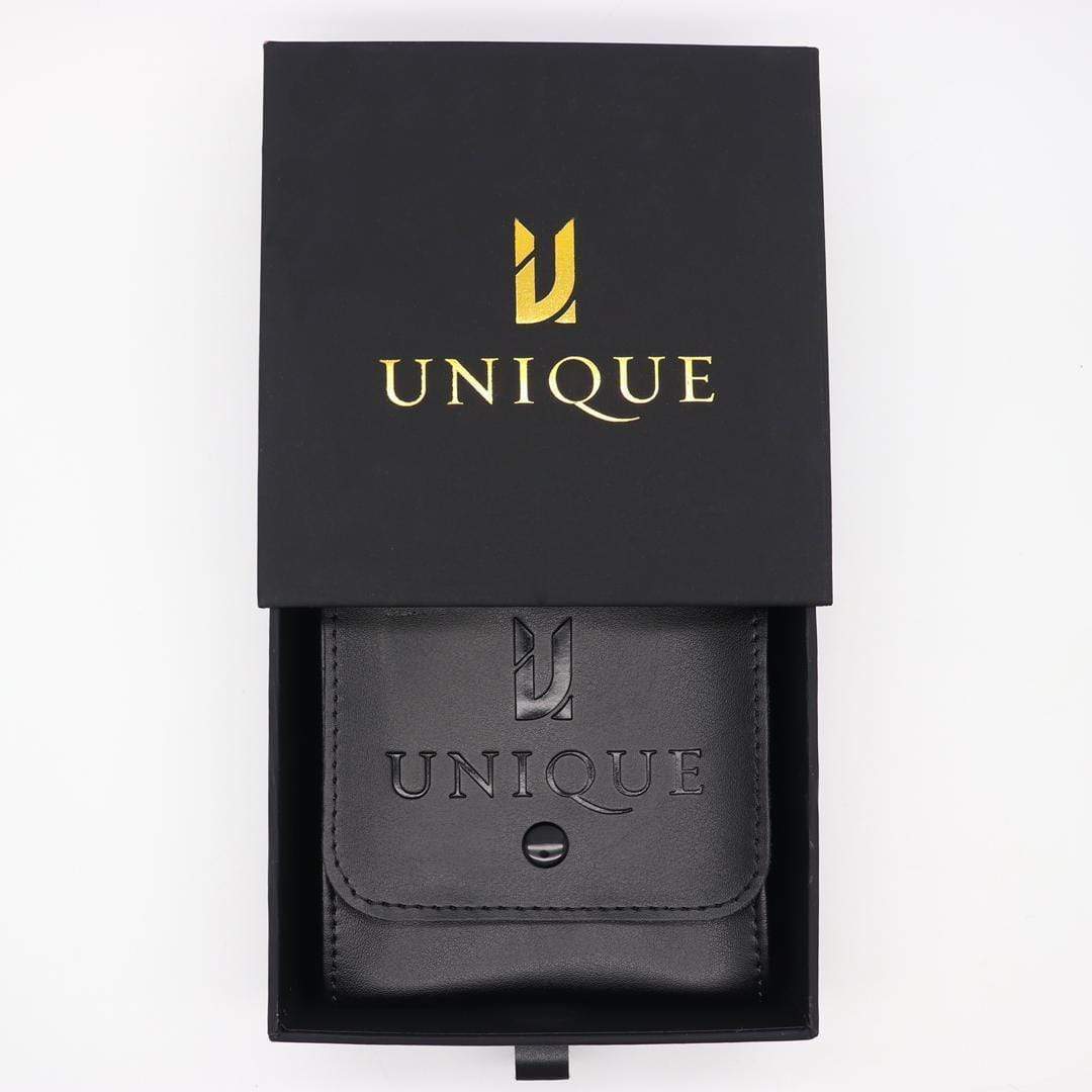 Leather Bracelets Black Cartier Style Exotic Luxury Leather Nail Bracelet