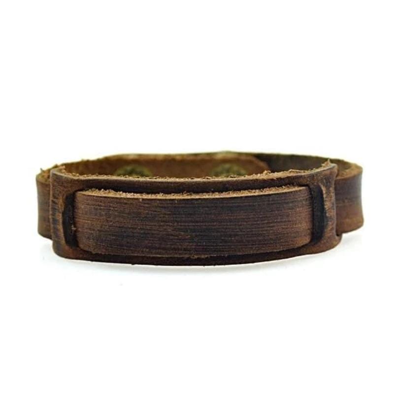 Leather Classic Rustic Leather Bracelets