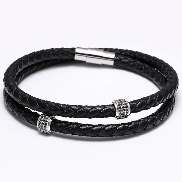 Leather Nappa Leather Wrap Bracelet