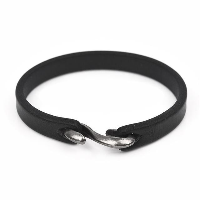 Leather Vintage Leather Hook Bracelet