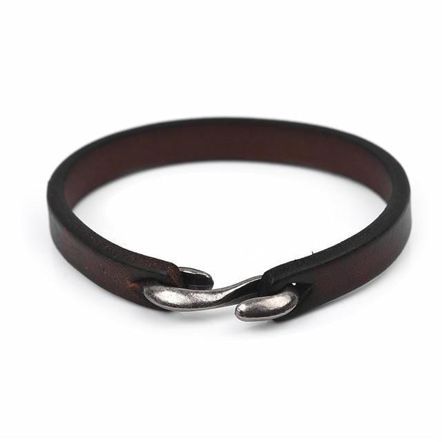 Leather Vintage Leather Hook Bracelet
