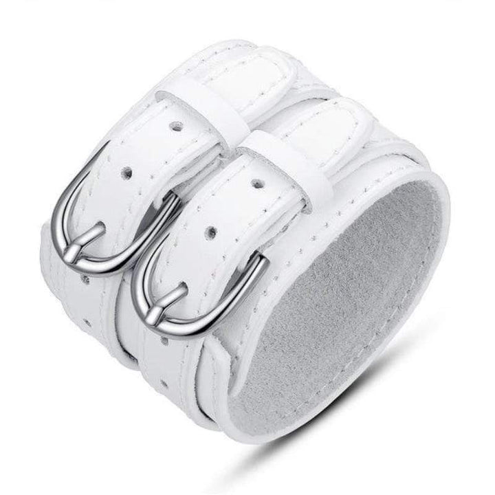 Leather Vintage Wide Leather Bracelet