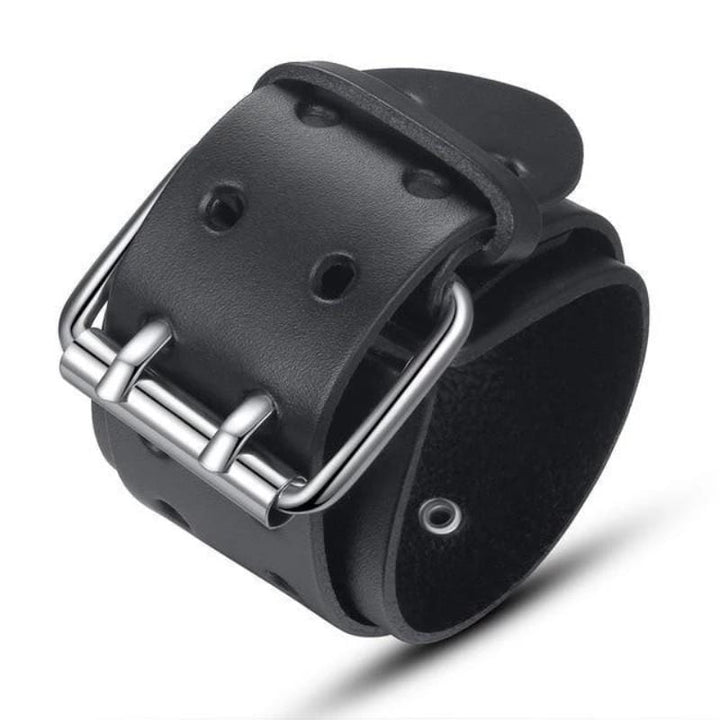 Leather Vintage Wide Leather Bracelet