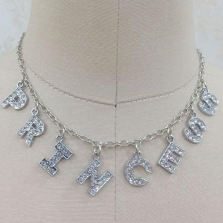 Necklaces Choker Necklaces Femme Punk Collier PRINCESS / 37cm with extend 6cm