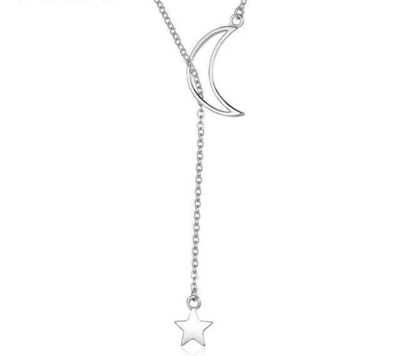 Necklaces Classic Moon And Star Necklace
