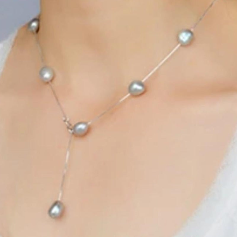 Necklaces Womens Baroque Pearl Necklace