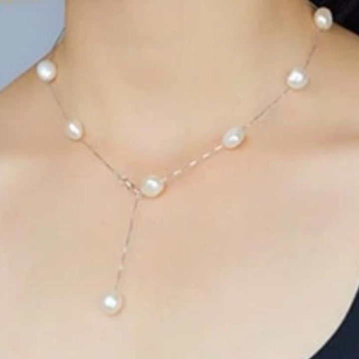 Necklaces Womens Baroque Pearl Necklace