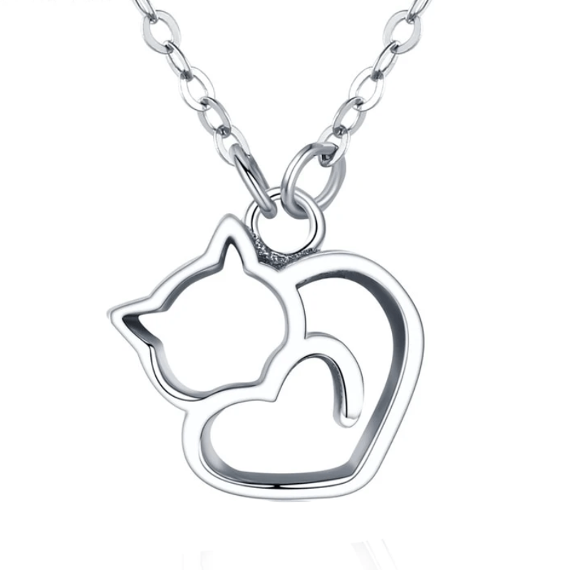 Necklaces Womens Classic Love Your Cat Necklace