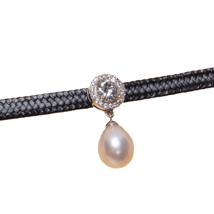 Necklaces Womens Freshwater Pearl Necklace Silver