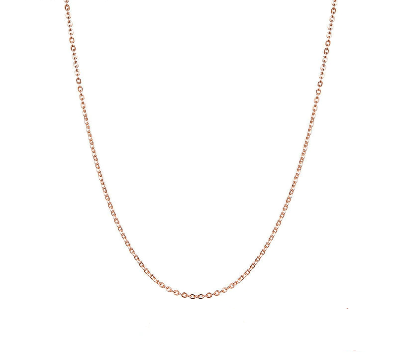 Necklaces Womens Thin Rose Gold Chain Necklace
