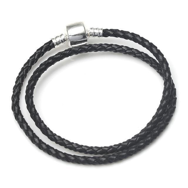 Pandora Pandora Styled Leather Bracelets Black/2 / 17cm