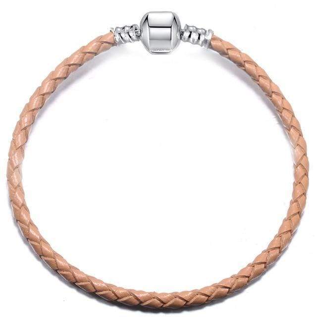 Leather Rope Bracelets: The Perfect Way to Stack Your Style Leather Unique Leather Bracelets Gray/1 17cm 