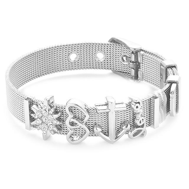 Pandora Pandora Styled Reflexions Bracelet Grey/1 / Adjustable