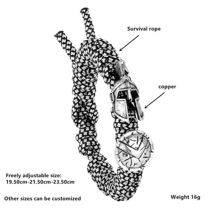 Paracord Wild Camping Parachute Survival Bracelet