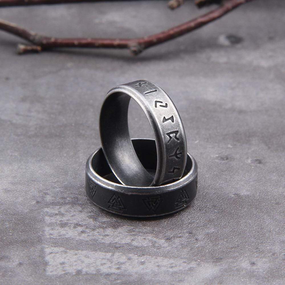 Rings Odin Norse Viking Amulet Rune RETRO Rings