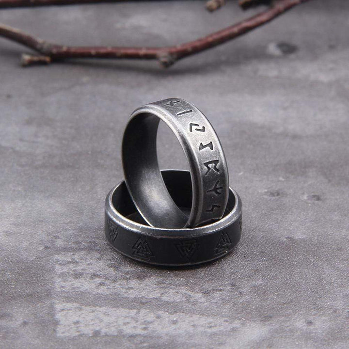 Rings Odin Norse Viking Amulet Rune RETRO Rings