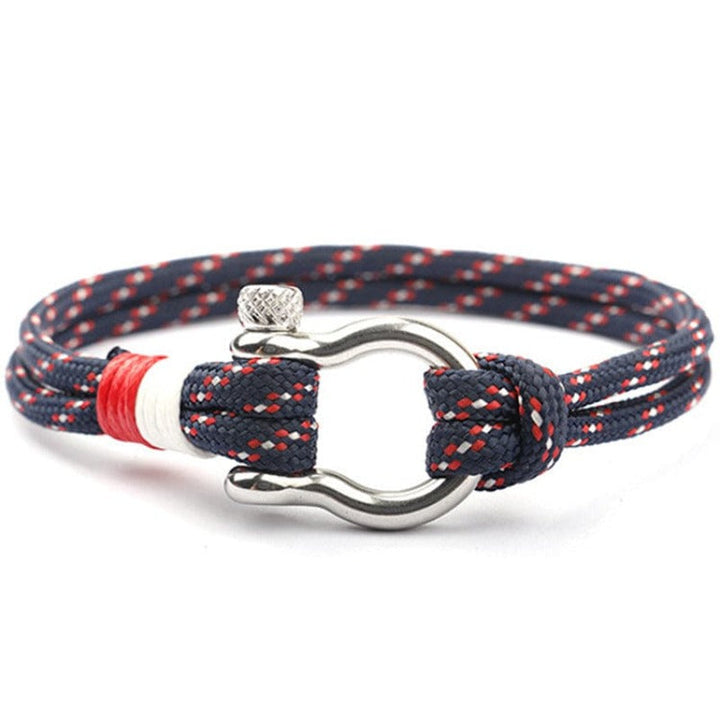 Rope Colorful Anchor Hook Rope Sailing Bracelet