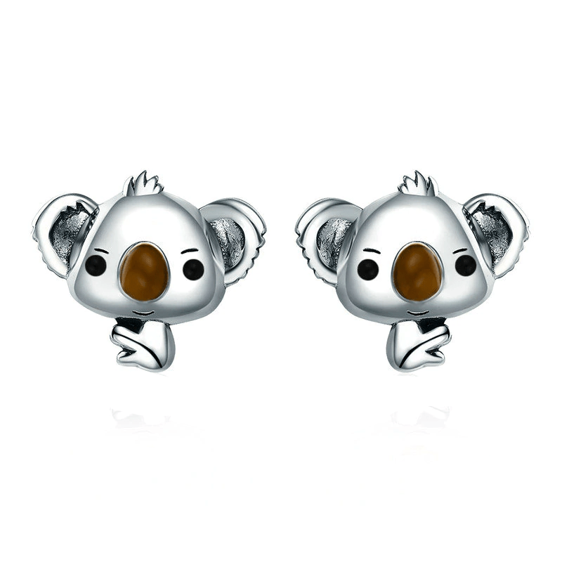 Stud Adorable Koala Bear Earrings