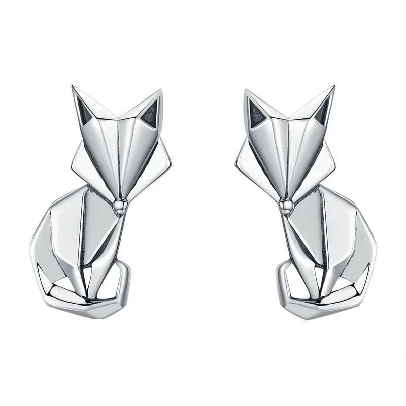 Stud Classic Fox Head Stud Earrings