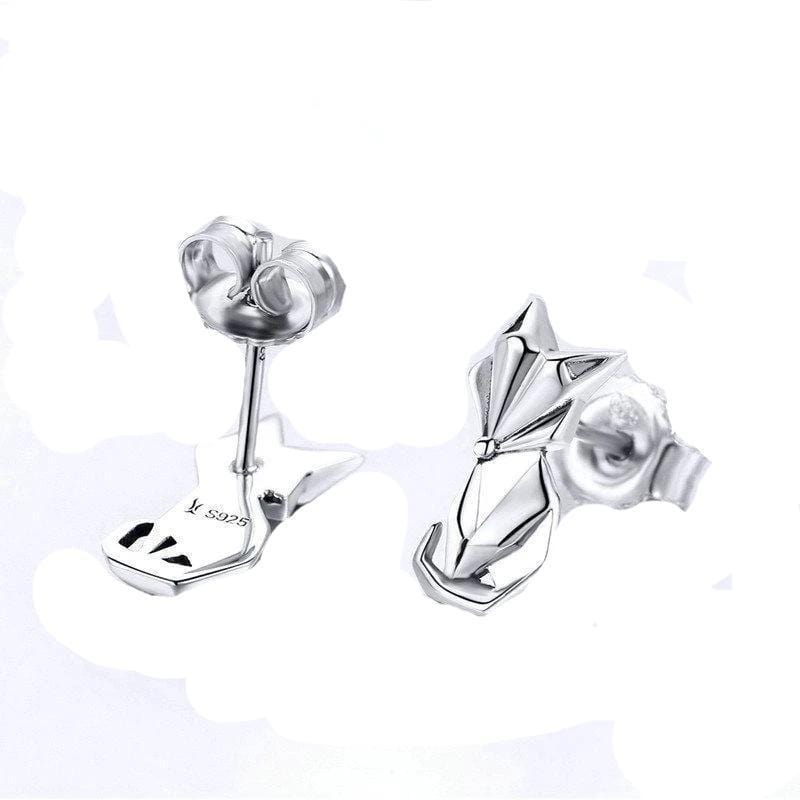 Stud Classic Fox Head Stud Earrings