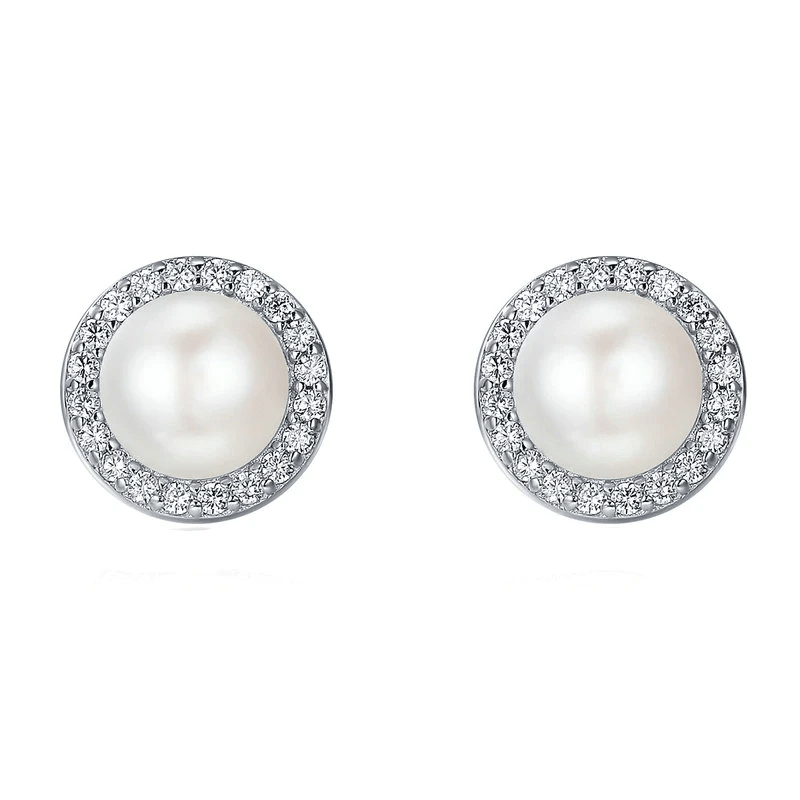 Stud Fresh Water Pearl Stud Earrings