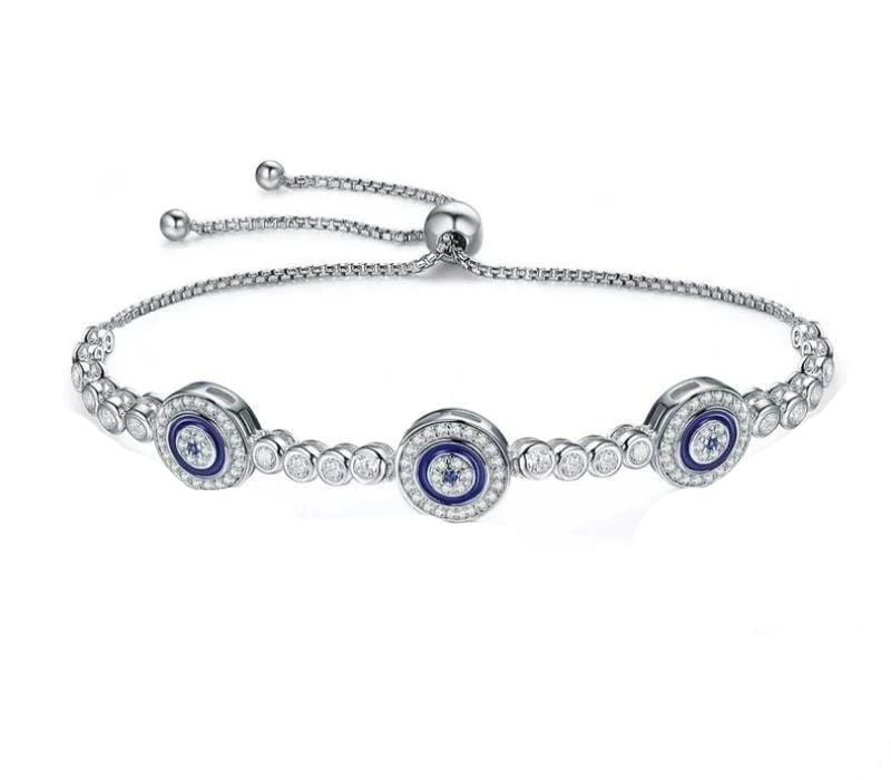 Tennis Evil Eye Tennis Bracelet