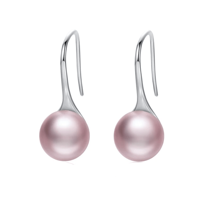 Threader Pearl Drop Earrings