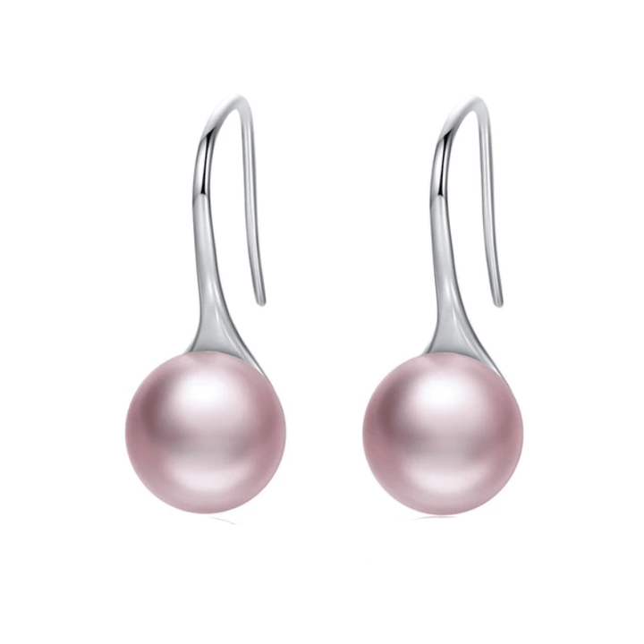 Threader Pearl Drop Earrings